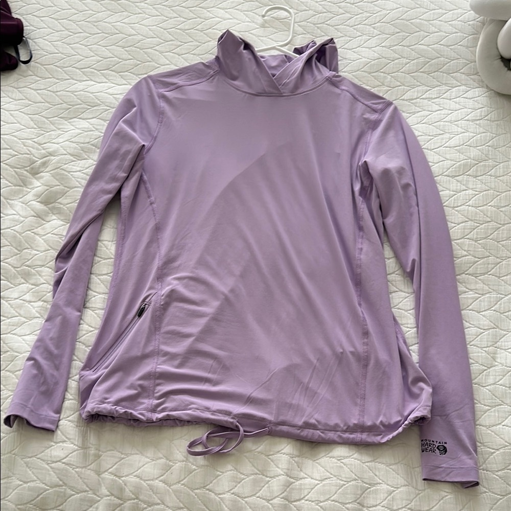 Mountain Hardware Crater Lake Lavender Hoodie